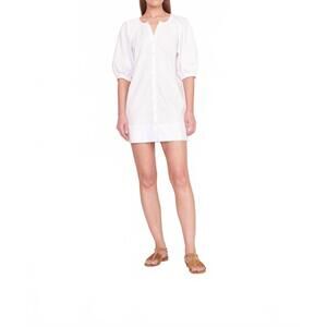 white christmas dresses Azure Pinstripe Mini Wells Dress main image 0